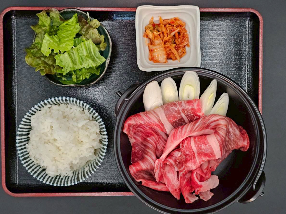 Sukiyaki Wagyu Set